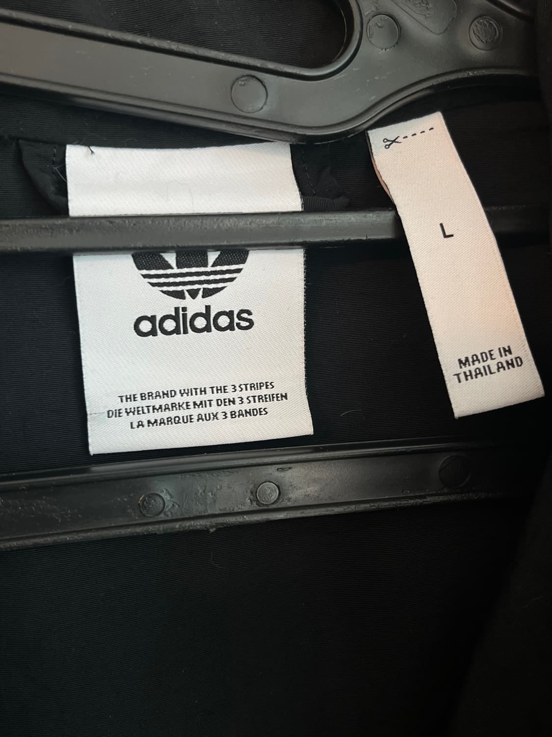 아디다스 파이어버드 우븐 바람막이 블랙 [L] 상품이미지5