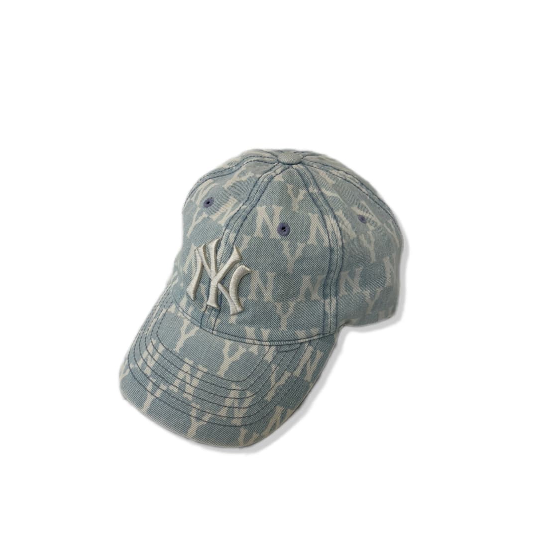 mlb monogram denim ball cap 상품이미지1