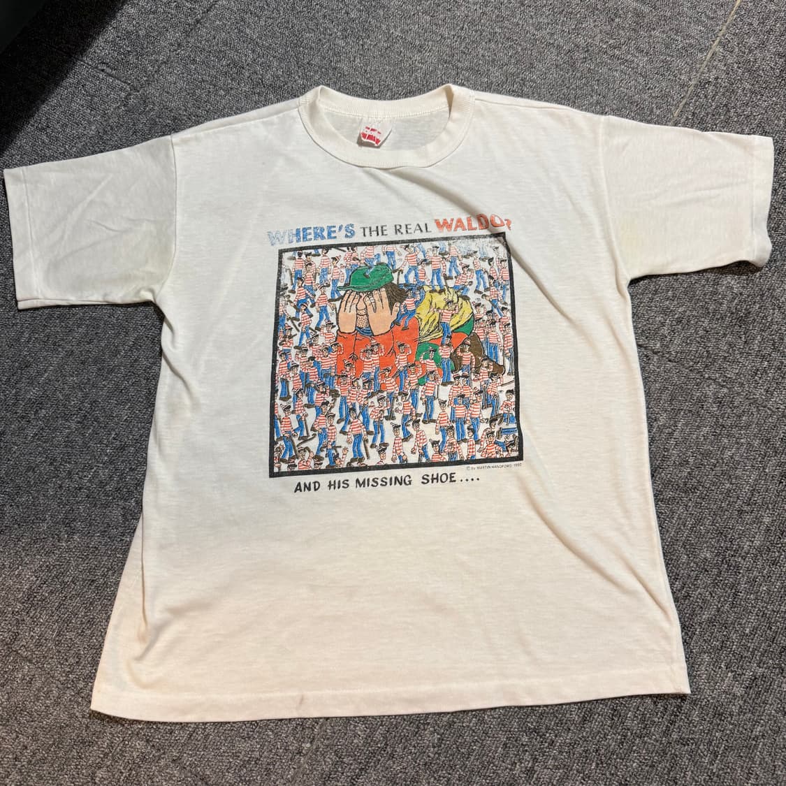 90s 빈티지 티셔츠 where’s waldo 상품이미지1