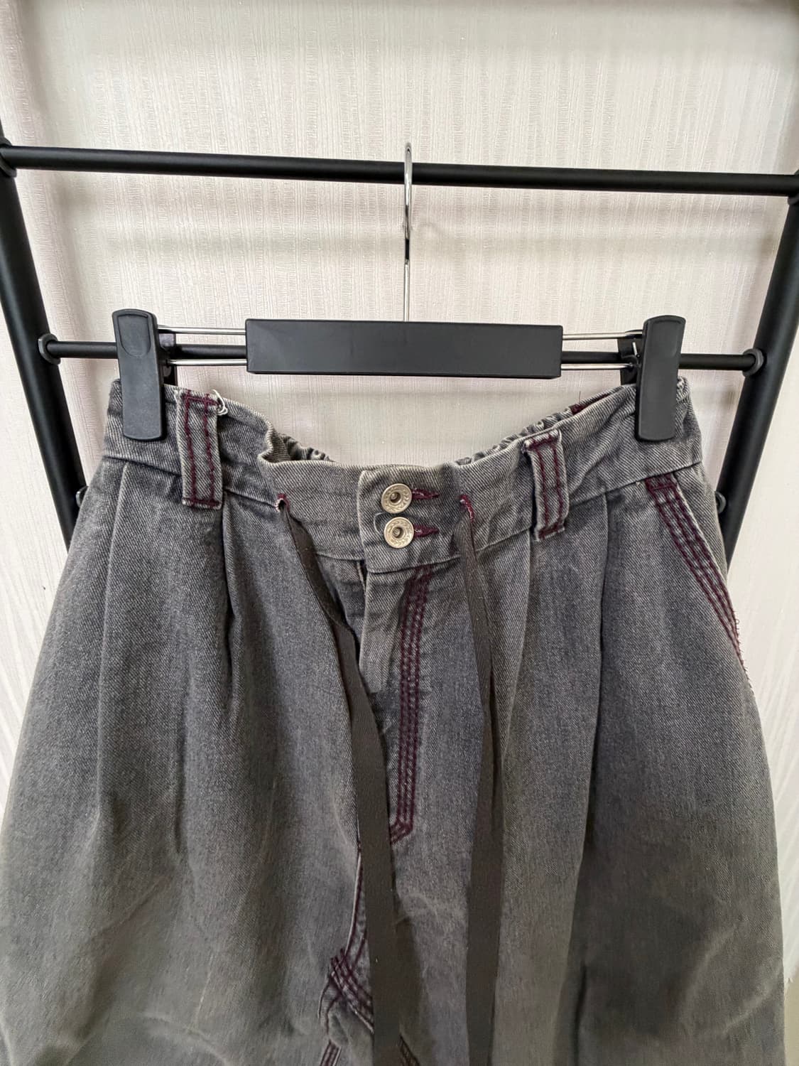 앵글런 흑청벌룬팬츠 상품이미지2