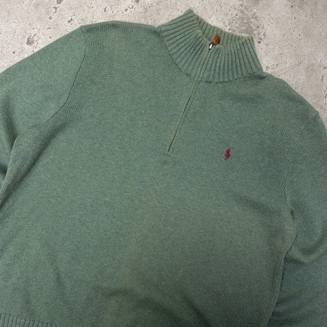 폴로 반집업 니트[2003] 상품이미지4