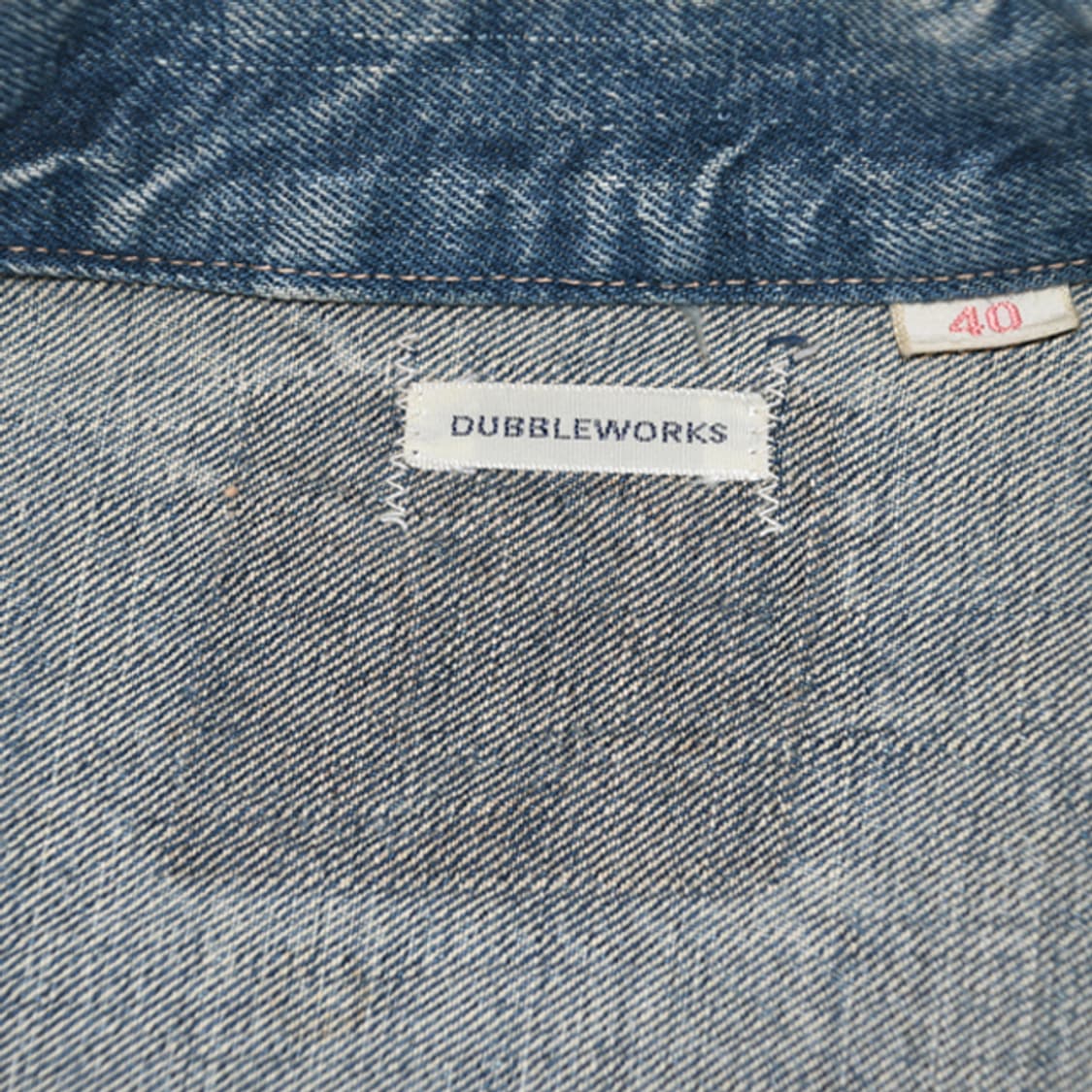DUBBLEWORKS 빈티지데님자켓 상품이미지8
