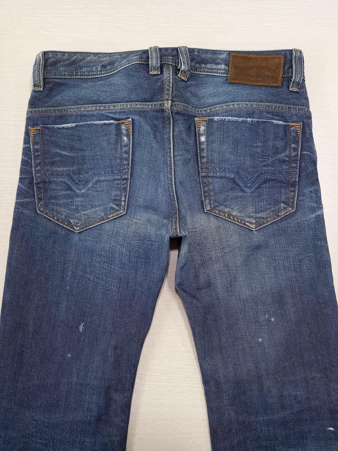 29 DIESEL SAFADO 골반 데미지워싱 일자진 29-548 상품이미지4