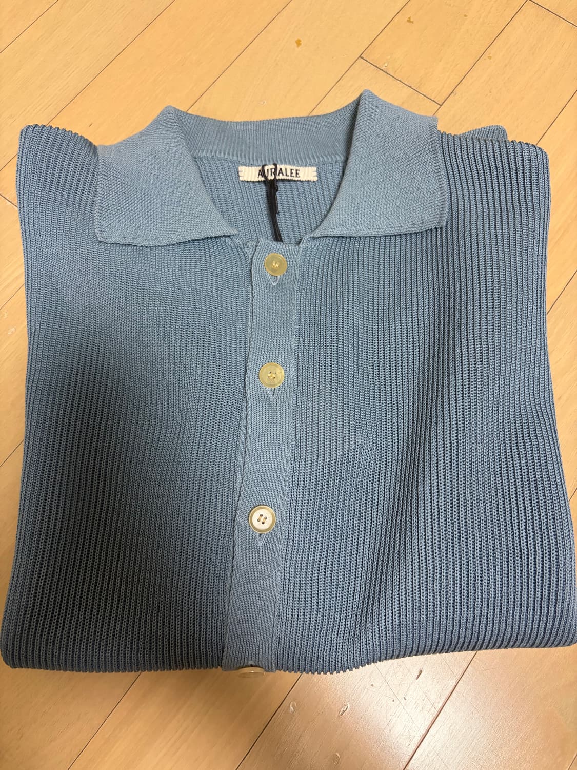 오라리 립 니트 가디건 상품이미지2