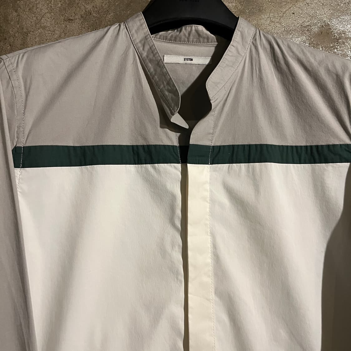 시스템 헨리넥 셔츠 상품이미지2