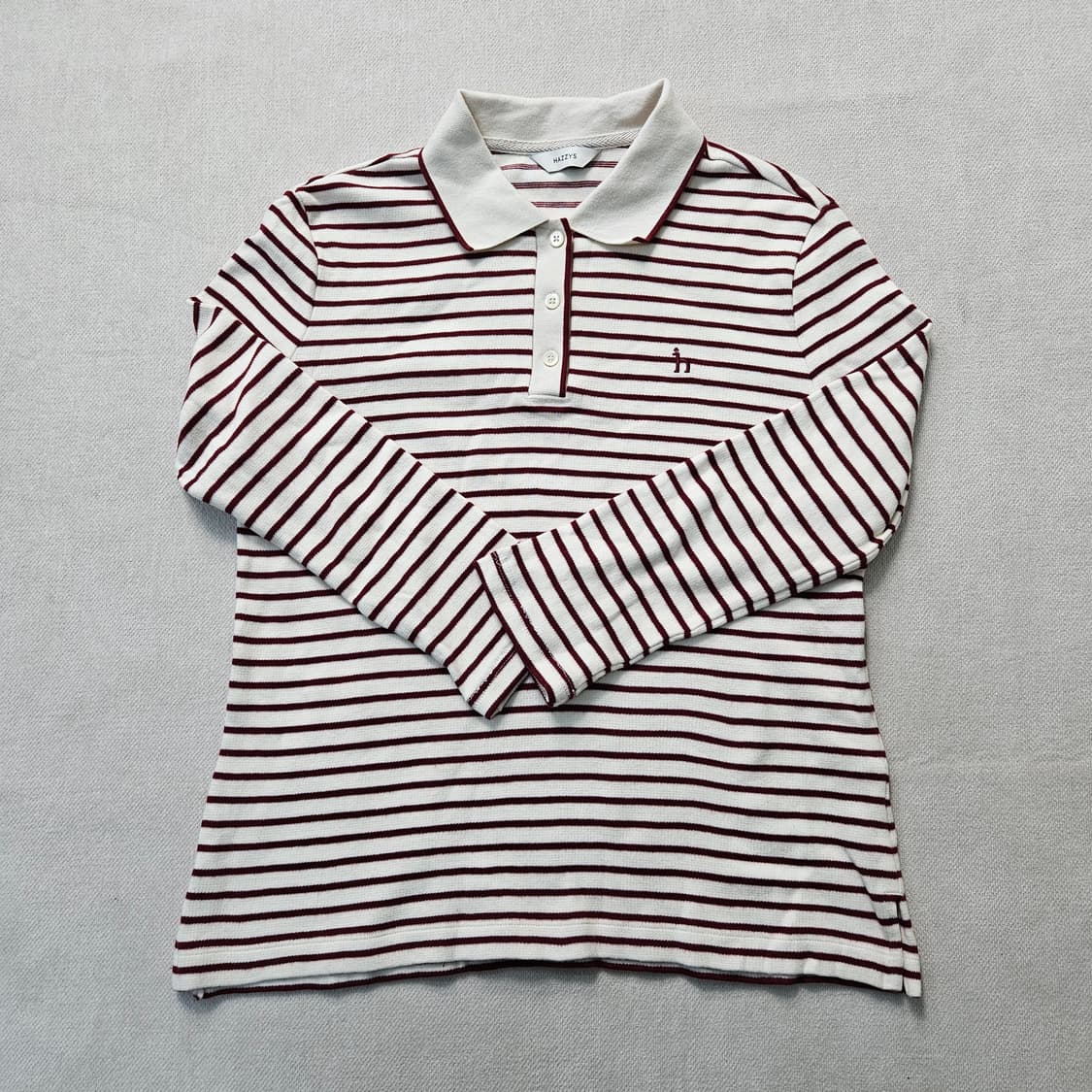 90 헤지스 스트라이프 긴팔 티셔츠 0306Y 상품이미지1