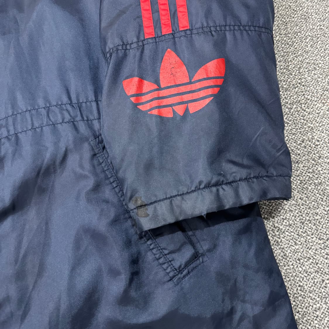 아디다스 올드스쿨 양털 롱코트 상품이미지4