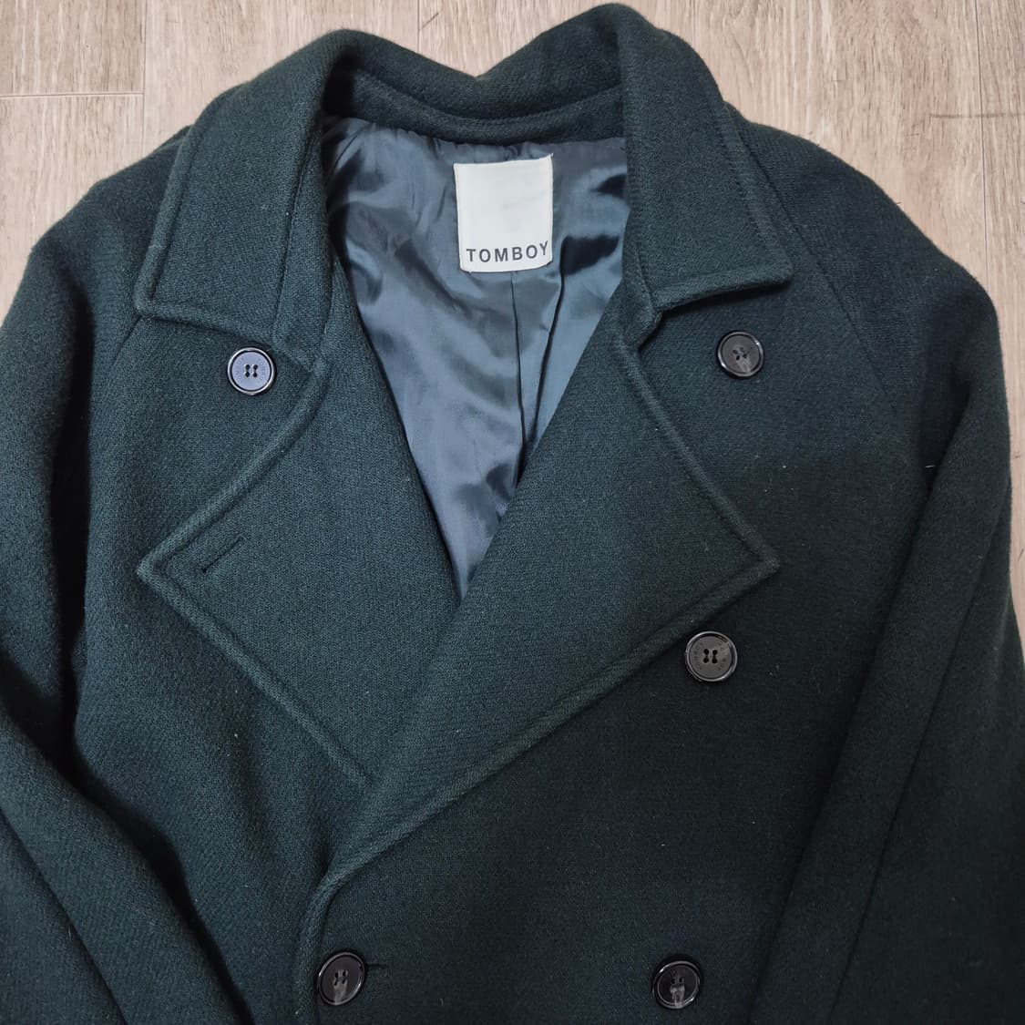 스튜디오 톰보이 여성 모직 더블 코트 55-66 상품이미지2