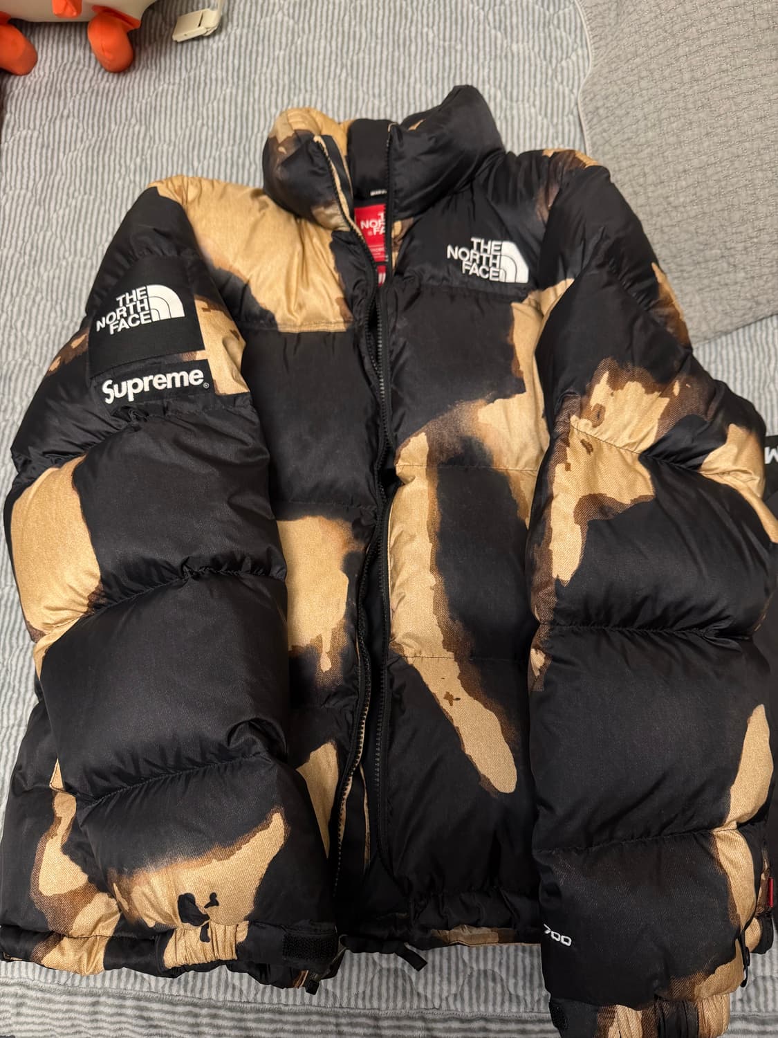 (L) 슈프림 노스페이스 블리치드 눕시 상품이미지1