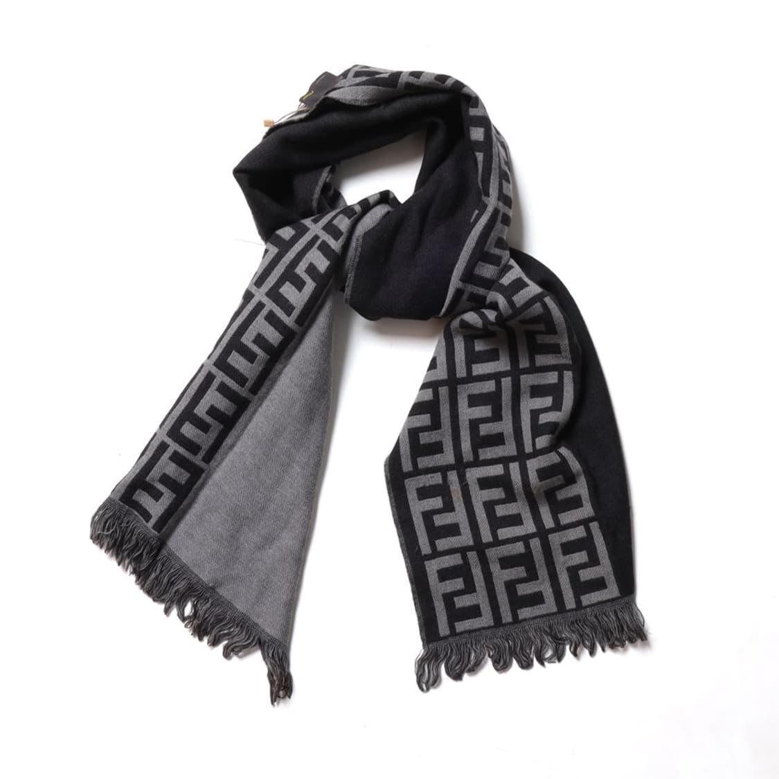 펜디 Fendi Zucca Pattern Wool Scarf 
 상품이미지1