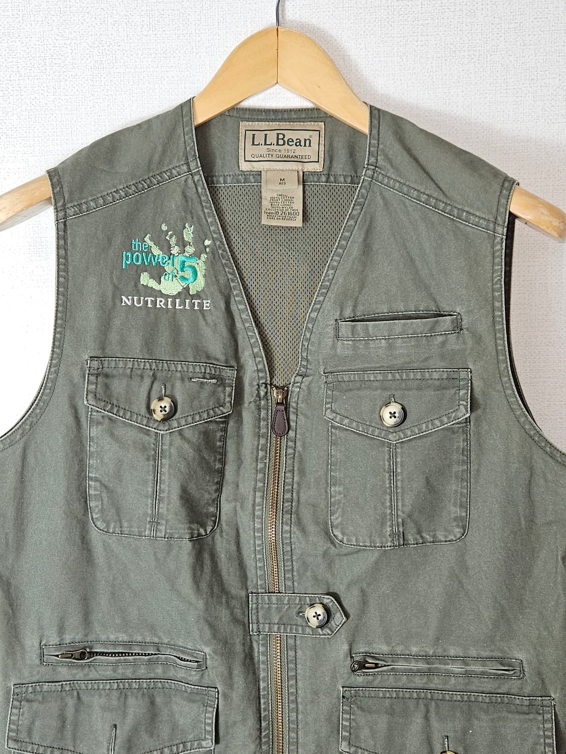 90s 엘엘빈 L.L.BEAN 유틸리티 베스트 조끼 자켓 빈티지 M 상품이미지2