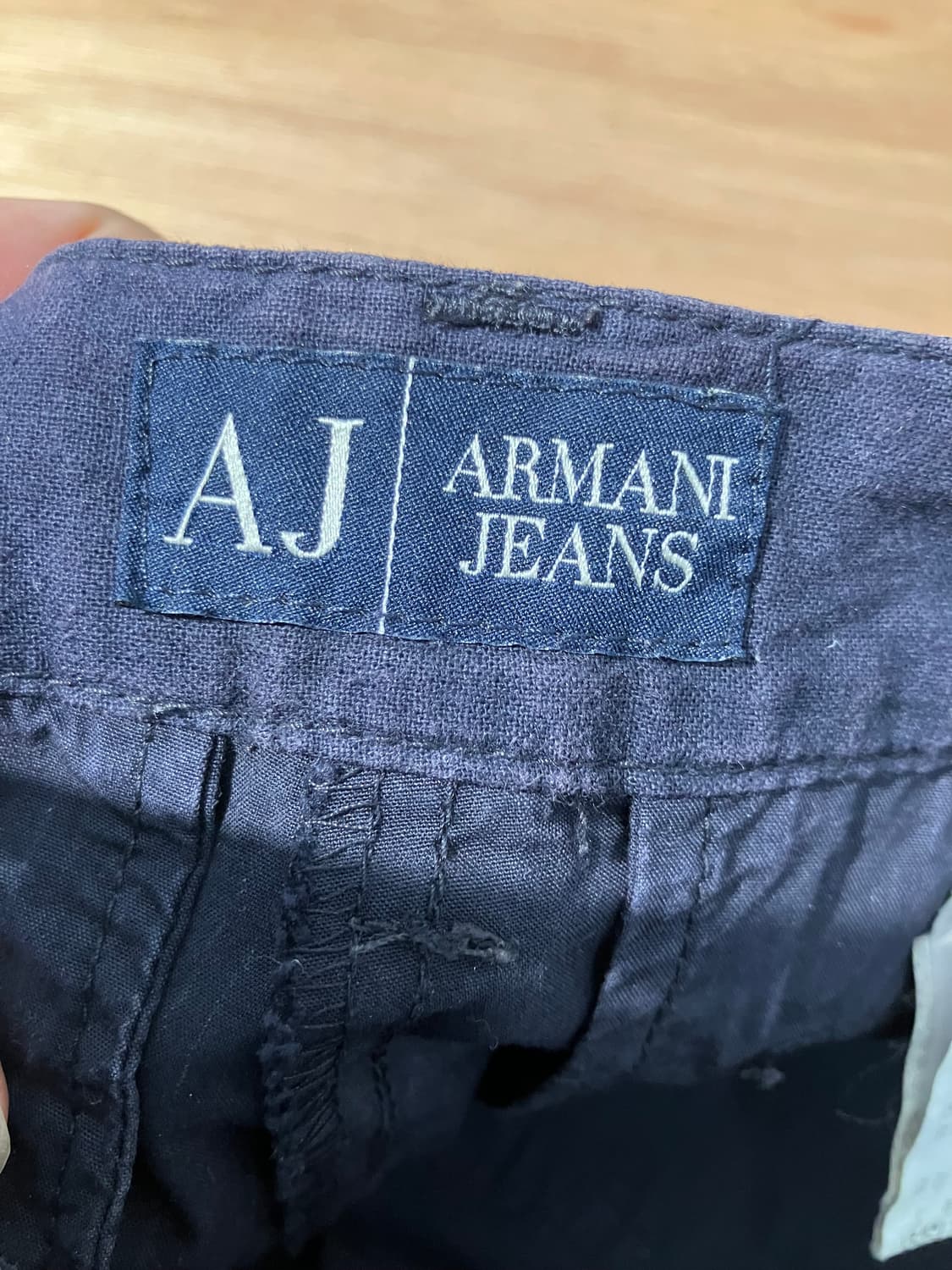 Armani Jeans 스트라이프 크롭 슬랙스 28 상품이미지5