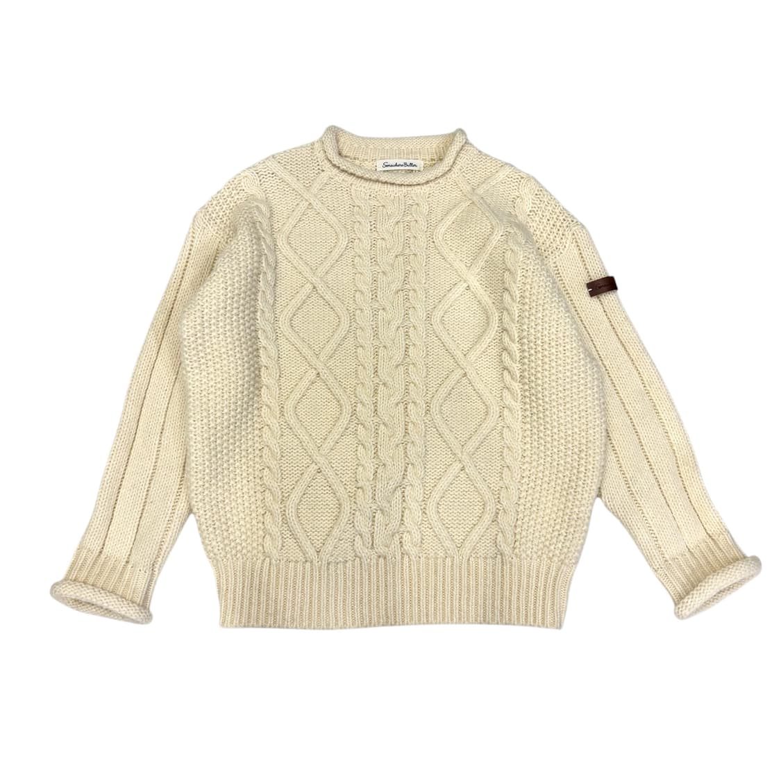 썸웨어버터 Bens cable wool knit 상품이미지1