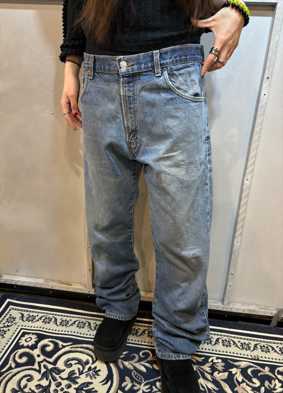 00s LEVIS 517 denim boots cut pants 상품이미지2
