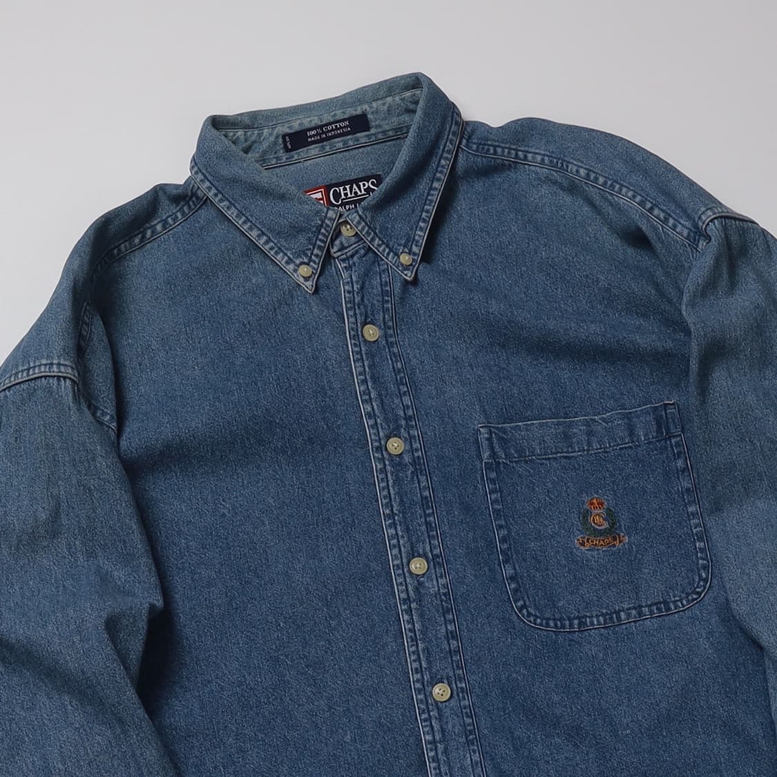 CHAPS ralph lauren 원포켓 데님 셔츠   상품이미지4