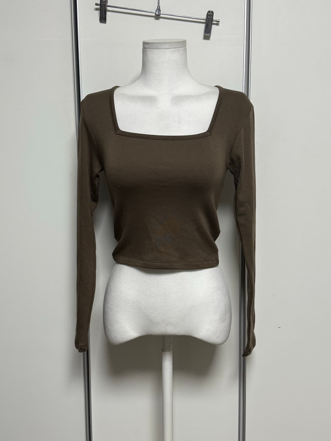 속기모 스퀘어넥 티셔츠  상품이미지1