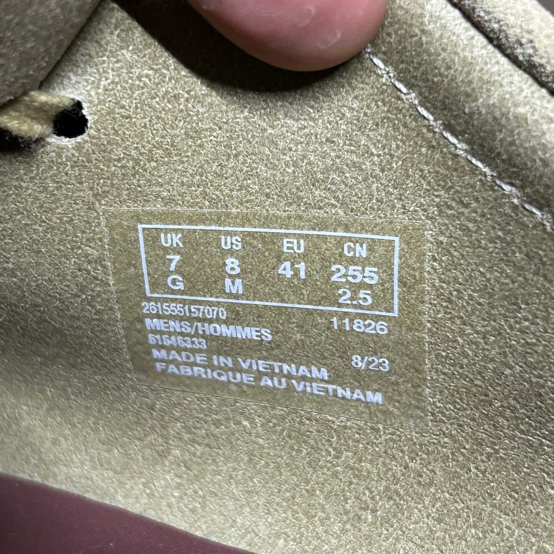 255) 클락스 왈라비 스웨이드 메이플 상품이미지9