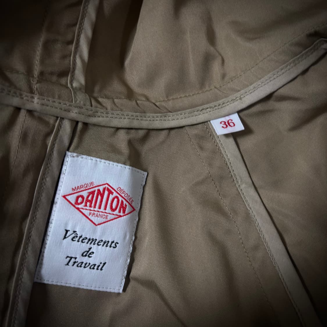 DANTON Hooded Polyester Coat (36) 상품이미지5