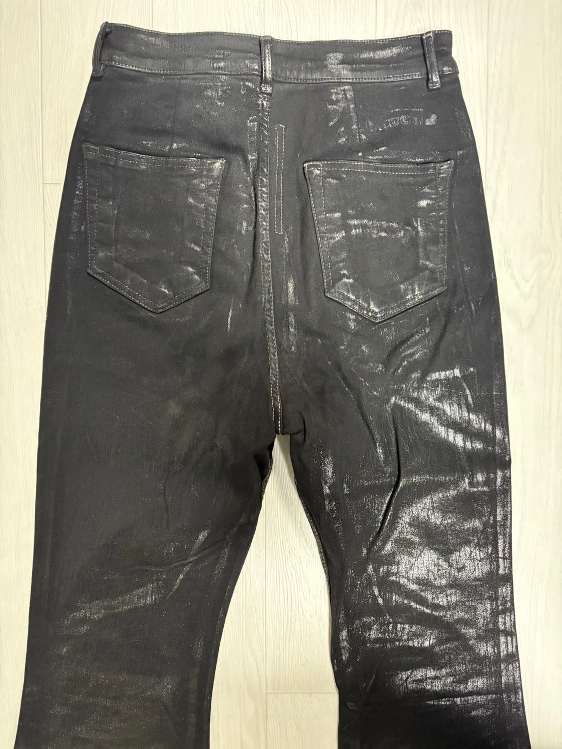 릭오웬스 왁스 볼란 부츠컷 sbf 상품이미지7