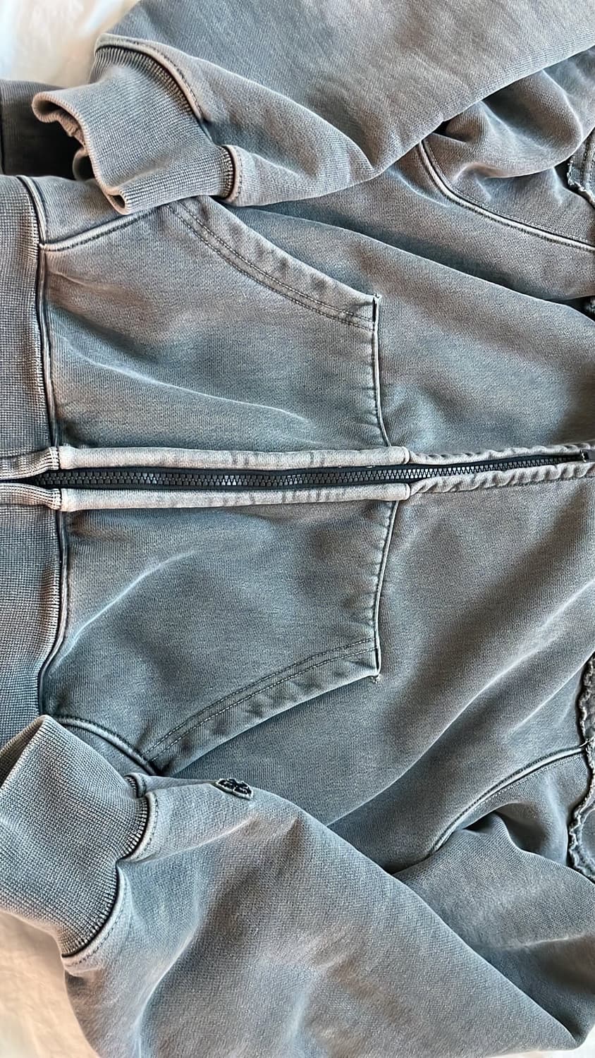 헤리티지플로스 221 피그먼트 후드 집업 상품이미지5