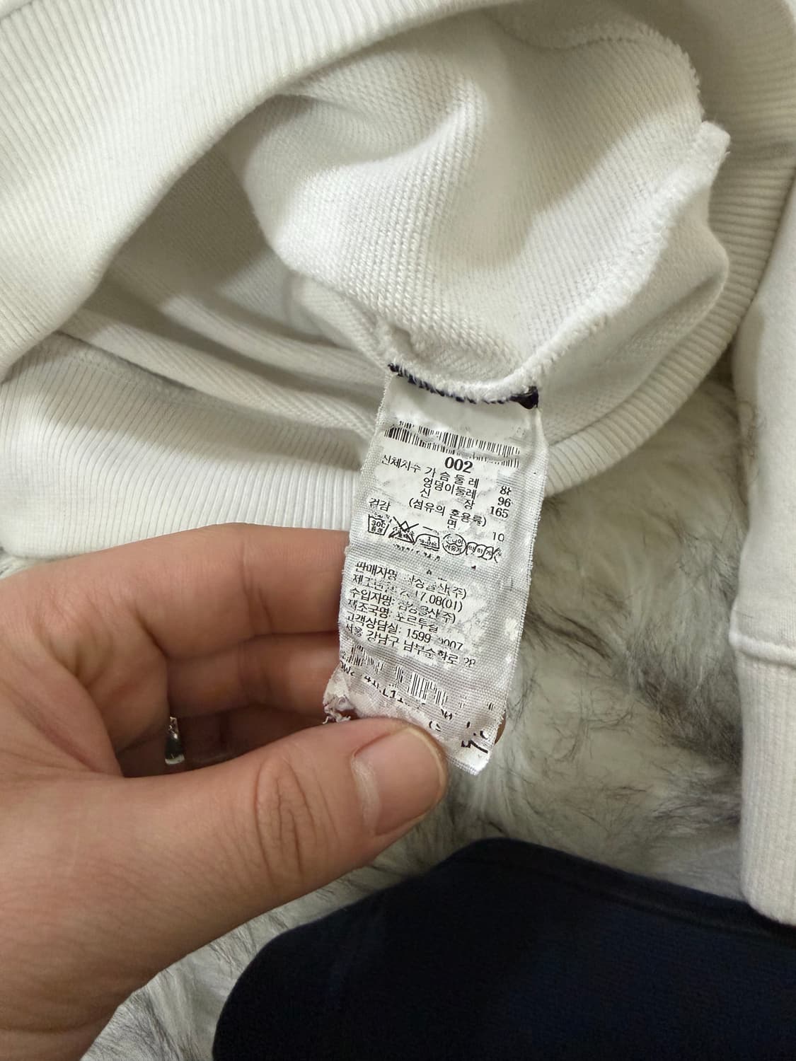 [L] 핼무트 랭 레드 로고 후드집업 상품이미지4