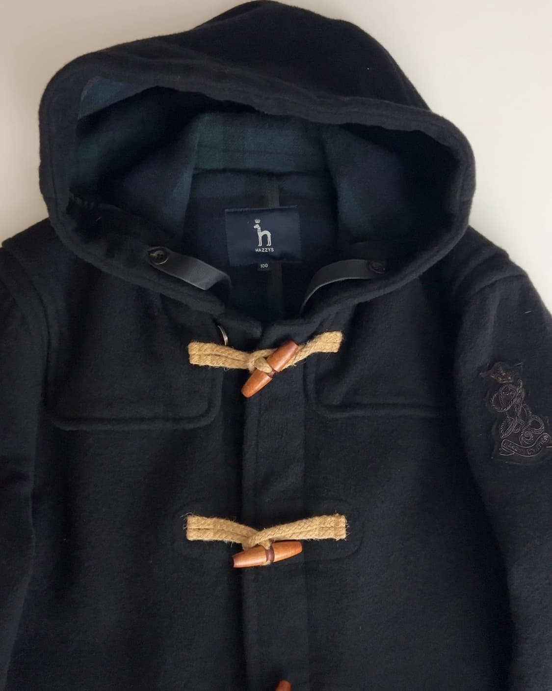 헤지스 후드 더플코트 100 상품이미지3