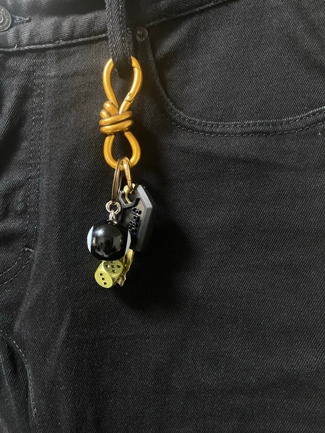 트위스트 매듭 카라비너 키링 상품이미지3