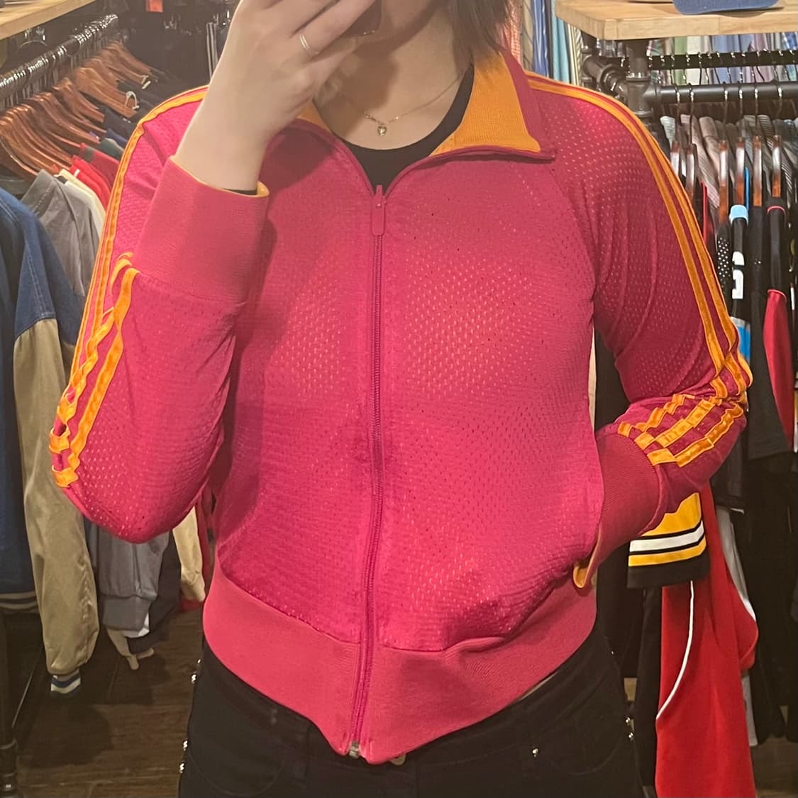 [HI] 아디다스 트레이닝 집업 핑크 상품이미지2