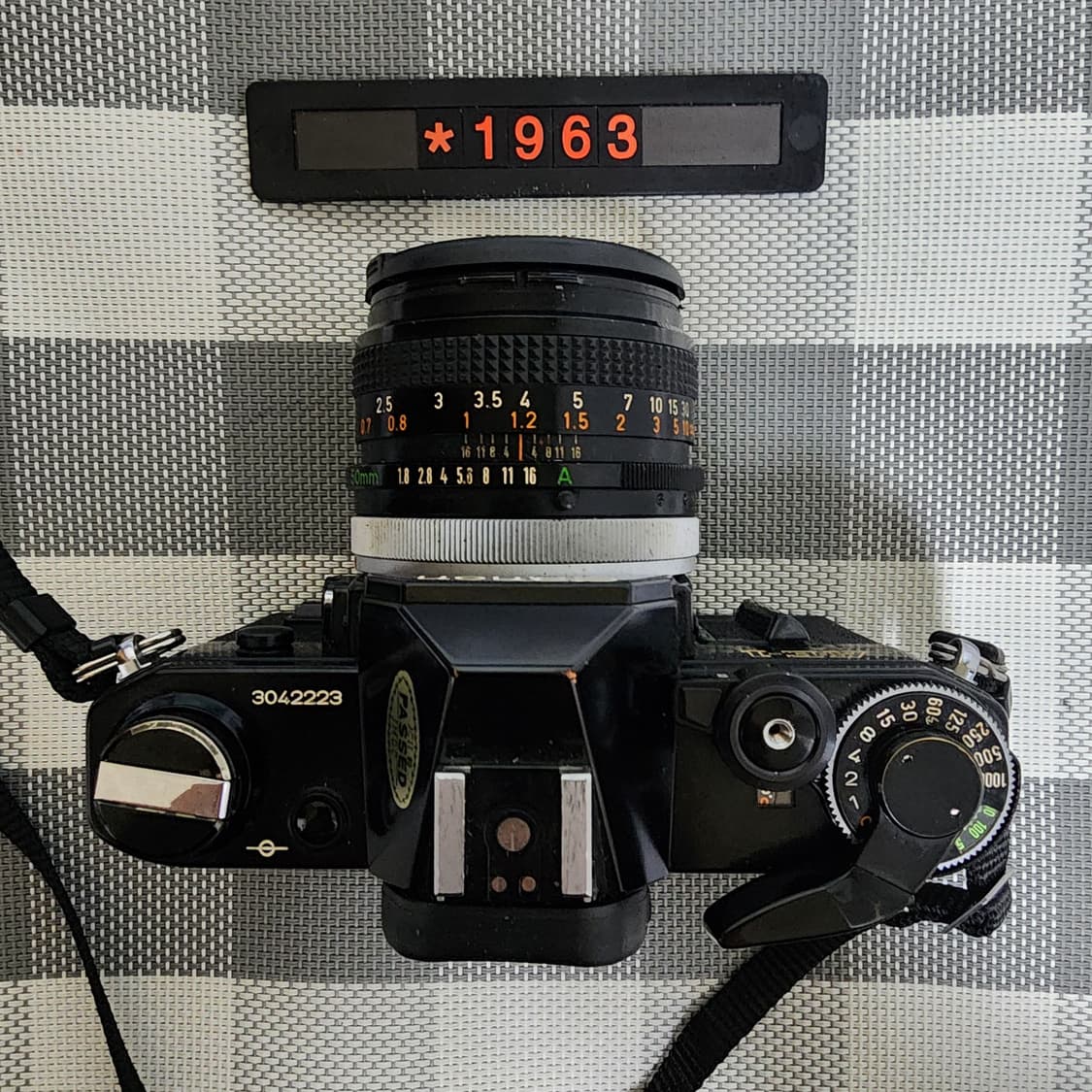 캐논 AE-1 필름카메라 실버바디 1.8 단렌즈 상품이미지3