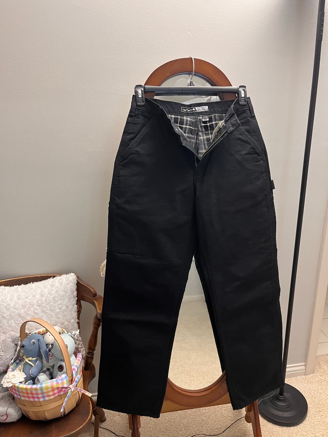 칼하트 싱글니 루즈 스트레이트 팬츠 (B111) 상품이미지3