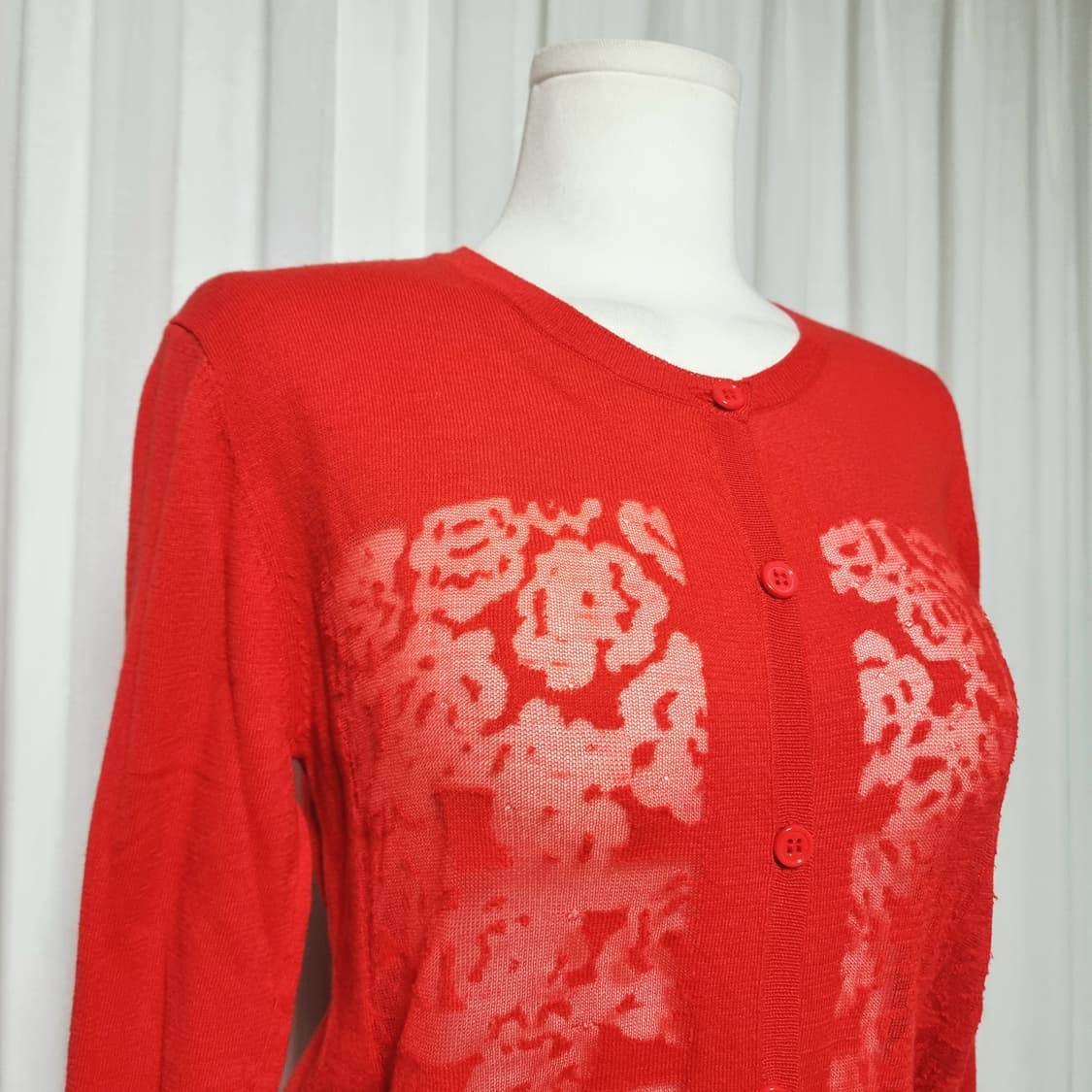 오일릴리 Oilily 레이스시스루 롱 가디건 (44-55) 택달린 새상품 상품이미지5