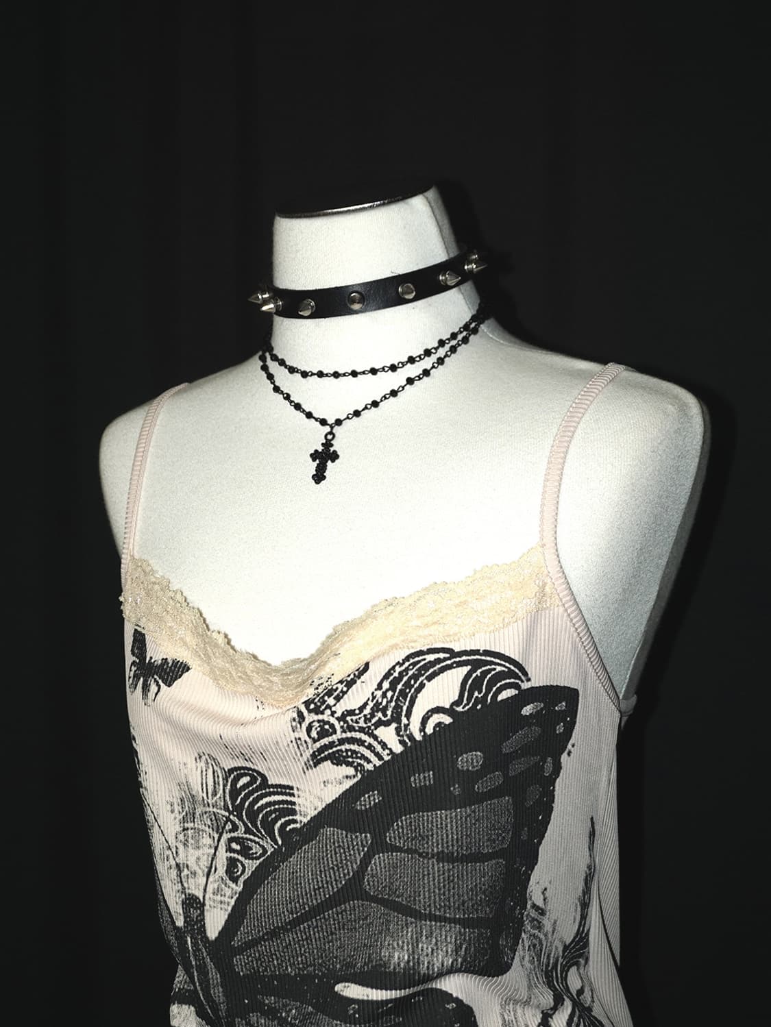 y2k butterfly vintage sleeveless  상품이미지4