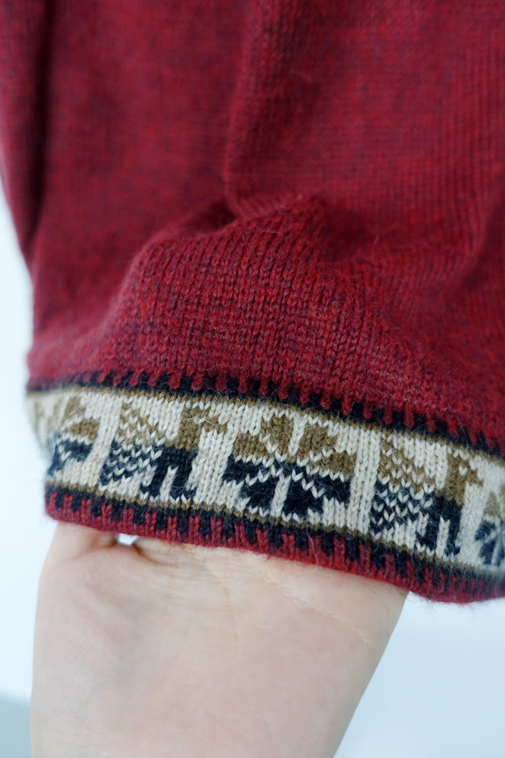 INCA - hand made in peru 알파카 니트 상품이미지8