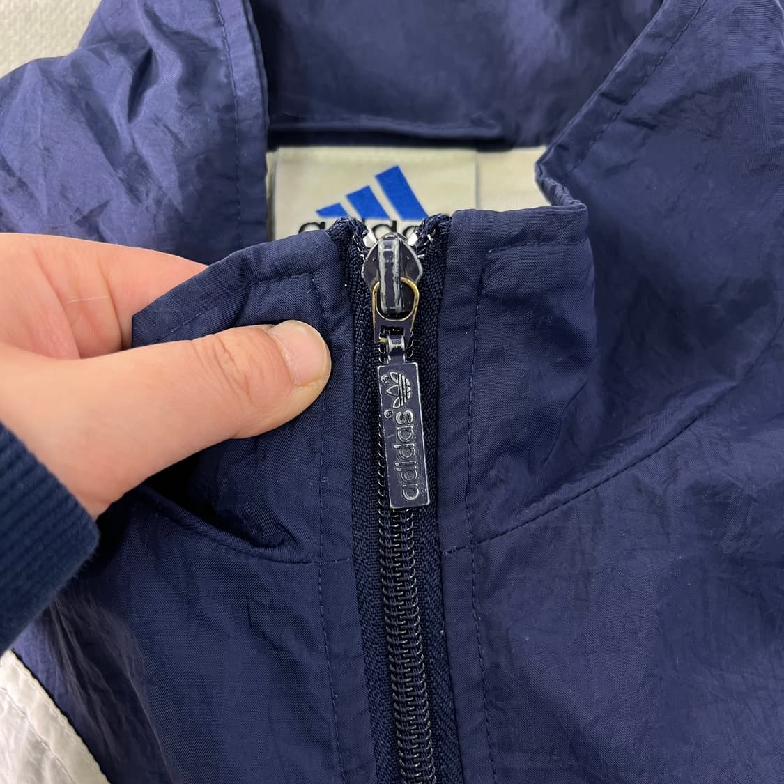 105 아디다스 90s 올드스쿨 바람막이 자켓 상품이미지5