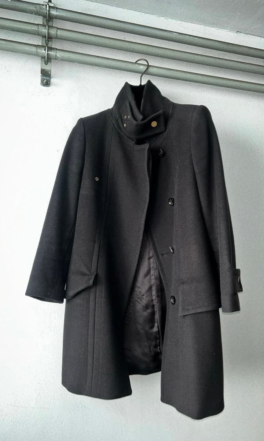 Tom Ford era Gucci 2003aw 하이넥 코트 상품이미지2