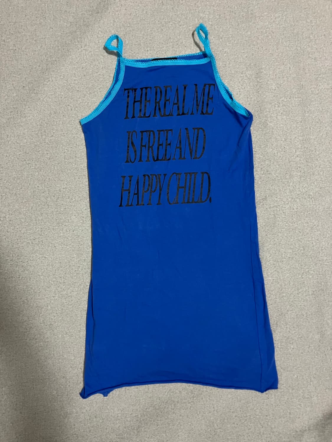 [M] ans dotsloevner 미니 드레스 블루 상품이미지1