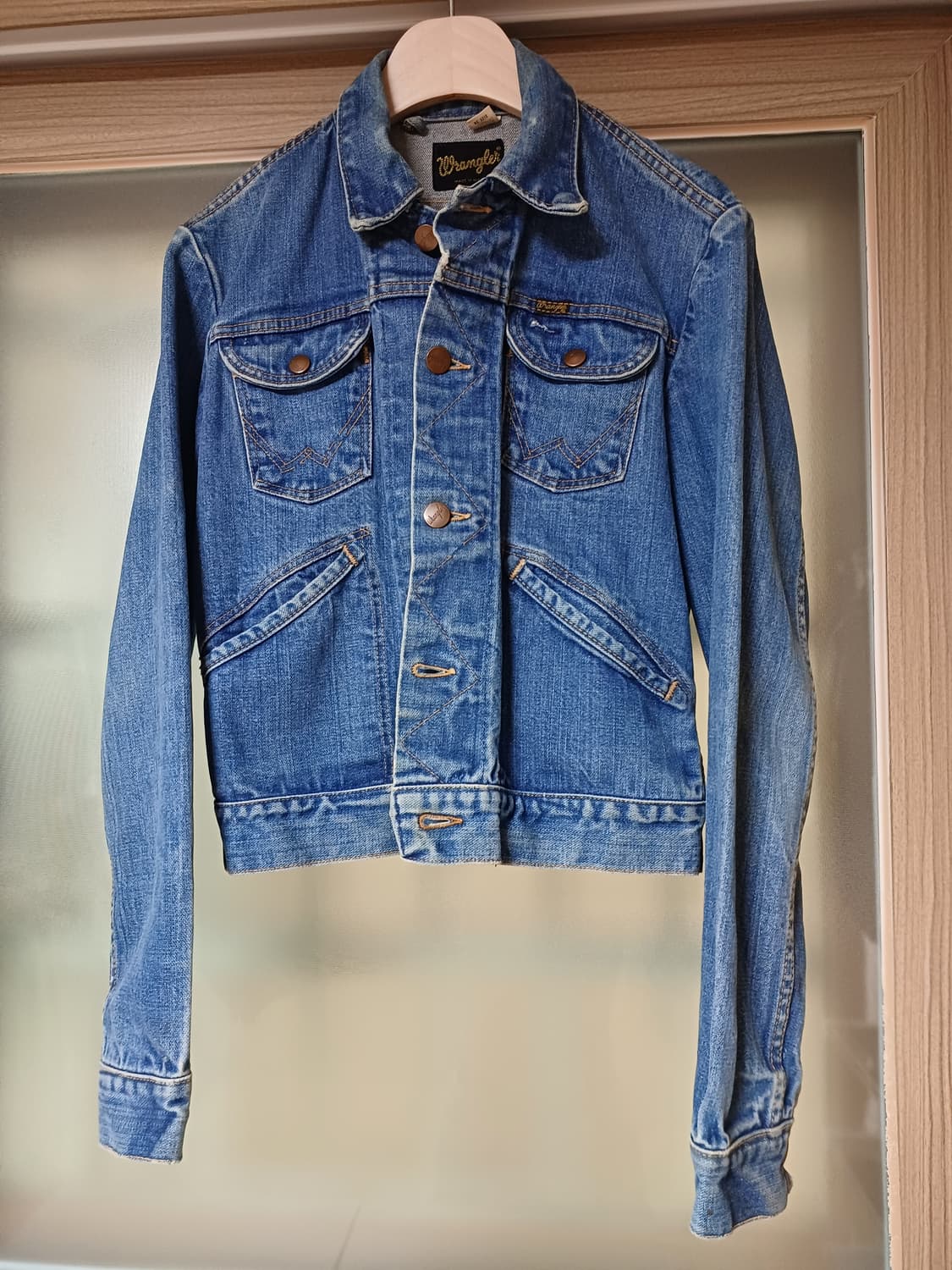 70s Wrangler 여성 데님자켓 랭글러 빈티지청자켓 리바이스 lee 상품이미지10