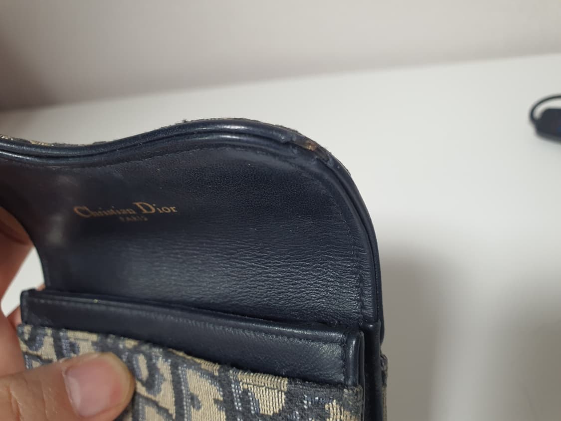 디올 정품 오블리크 새들 카드지갑 팝니다 상품이미지2