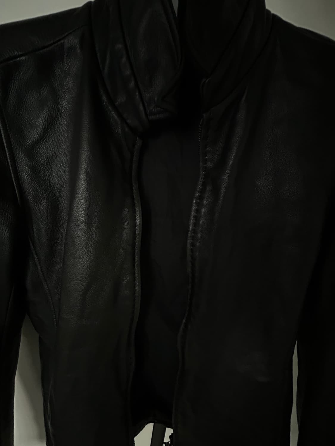 Junhashimoto Lamb skin leather jacket 상품이미지3