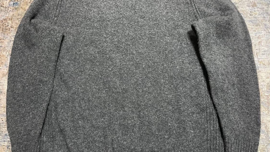 USA 00s 미국 빈티지 울리치 클래식 헤리티지 크루넥 울 니트 스웨터 상품이미지6