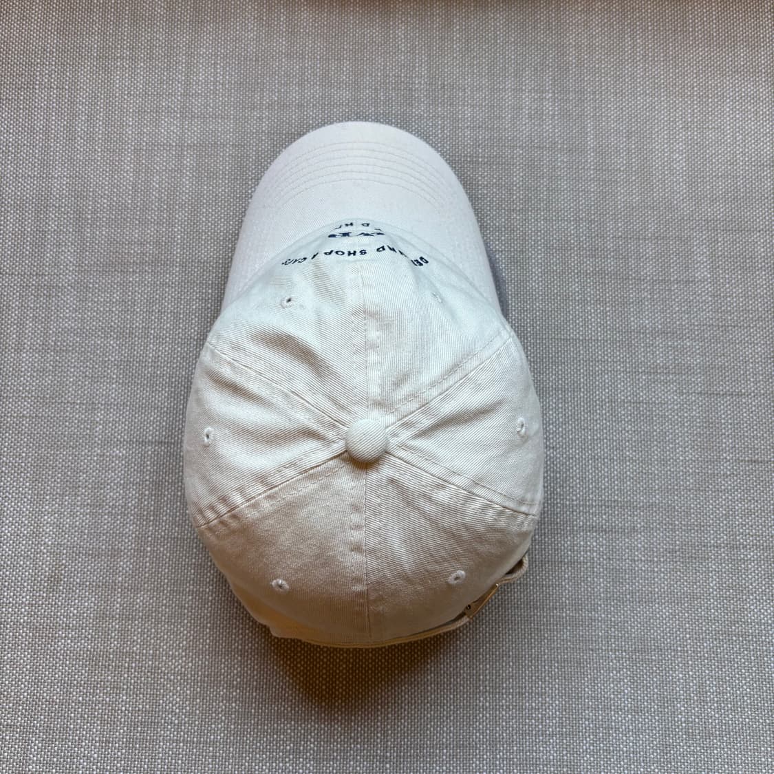 드파운드 샵 앤 카페 볼캡 아이보리 상품이미지6