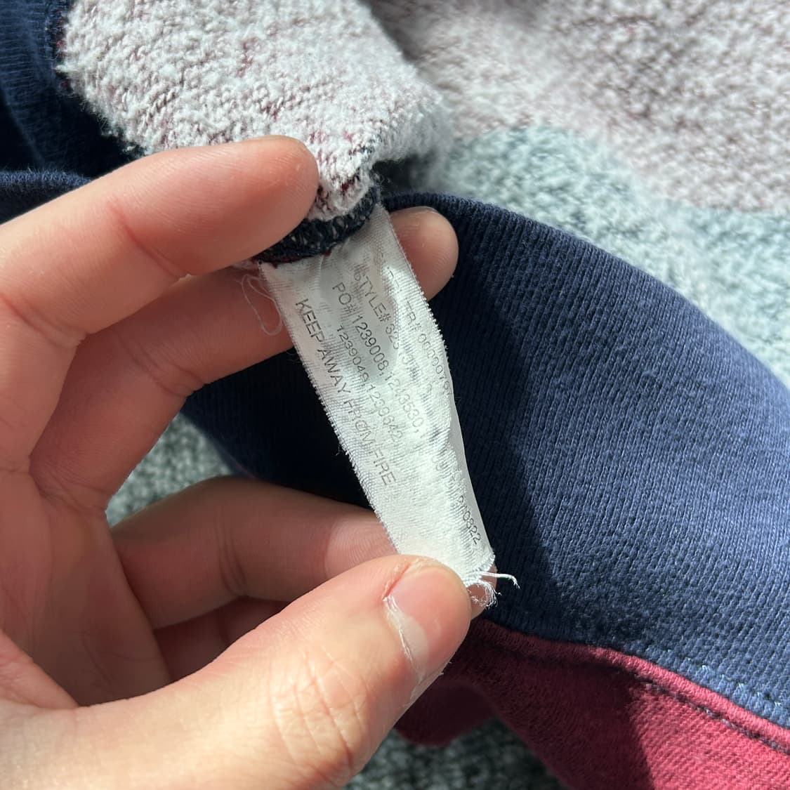 폴로 랄프로렌 스트라이프 럭비 후드티 상품이미지8