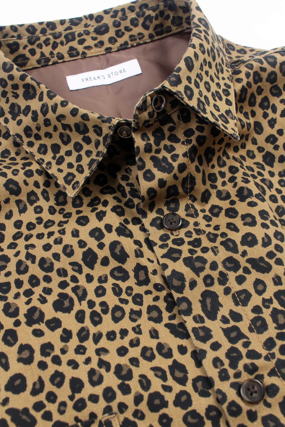FREAK’S STORE Leopard Big Silhouette Shi 상품이미지3