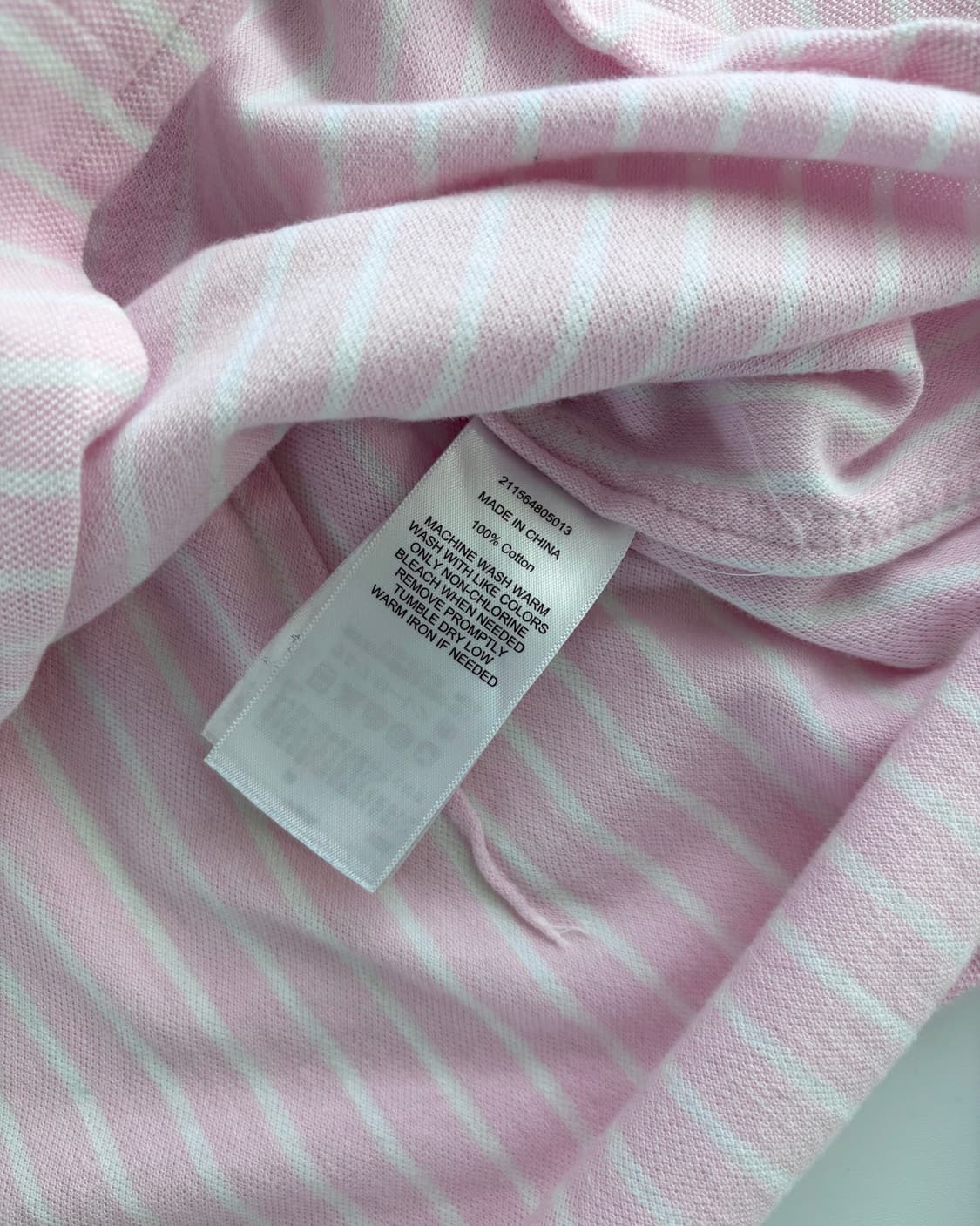 Polo 폴로 랄프로렌 신형 핑크 스트라이프 니트 옥스포드셔츠 상품이미지7