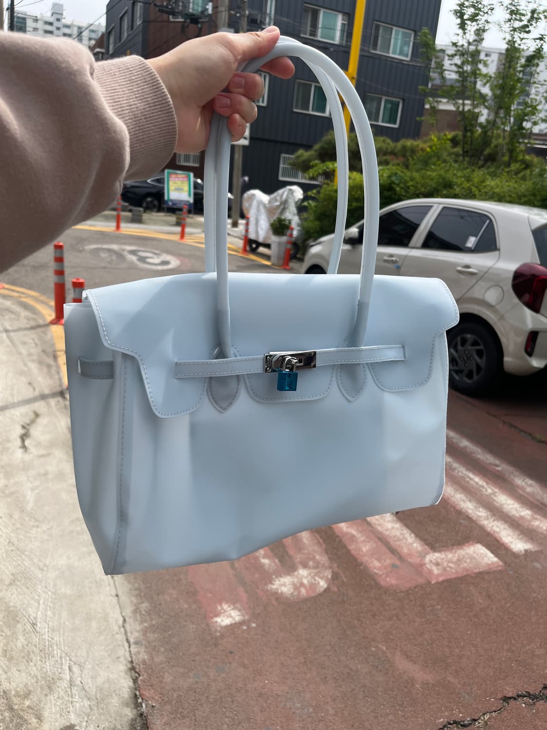 아이스블루 젤리버킨 🧊 상품이미지1