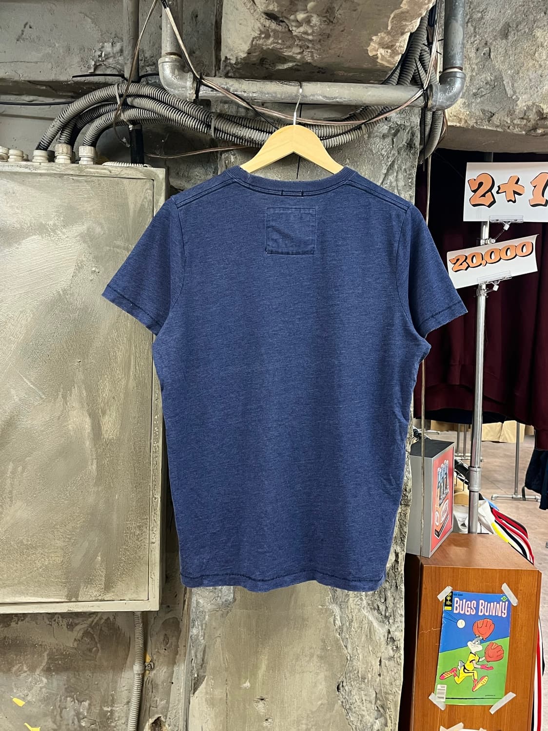 아베크롬비 반팔티 네이비 XL #csz3505 상품이미지2