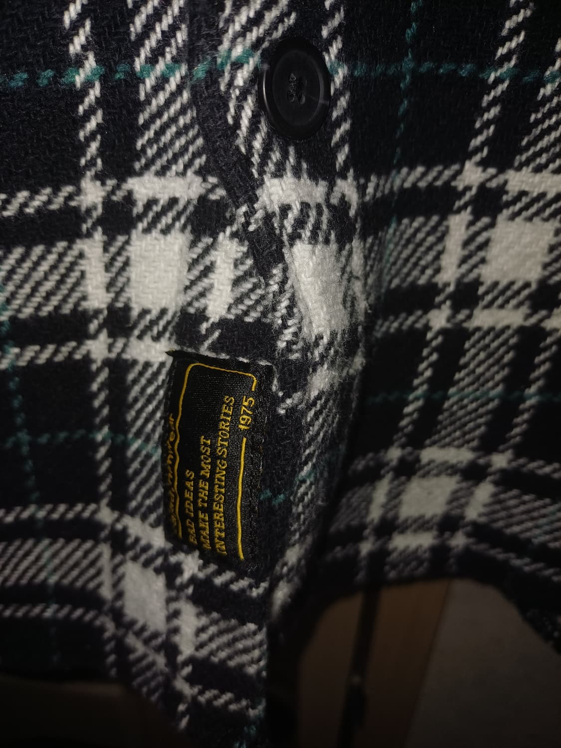 자라 체크 셔츠 자켓 L 상품이미지3