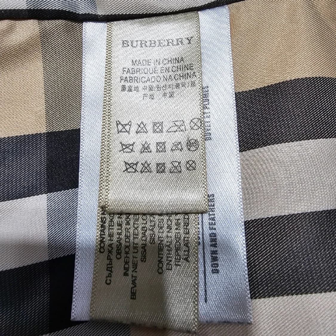 정품 버버리 블랙 벨티드 롱패딩 ~55 상품이미지9