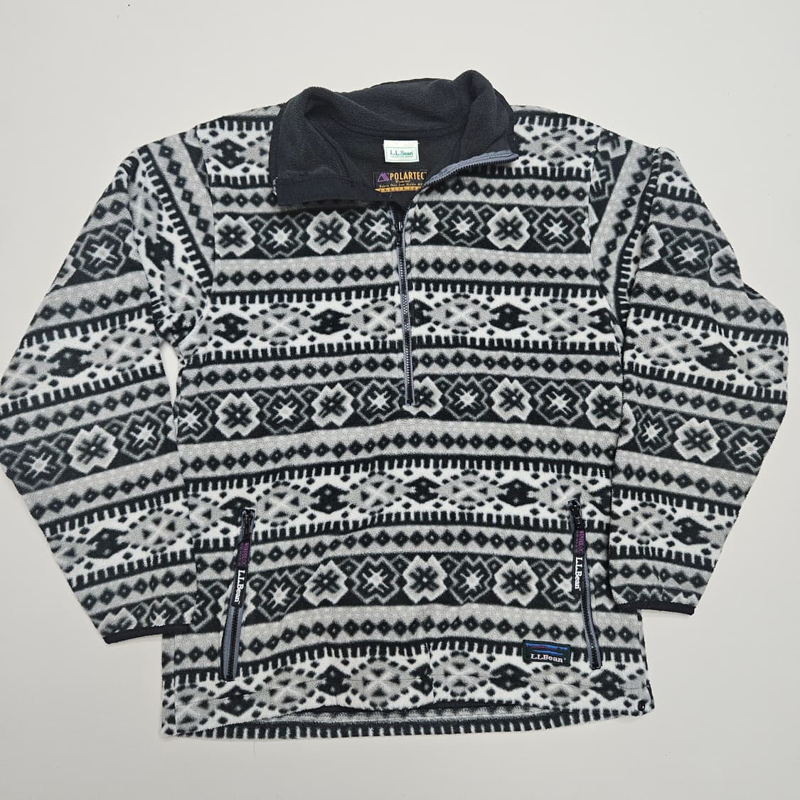 (무료배송) 90s 엘엘빈 L.L.Bean 노르딕 플리스 풀오버 고급사양 상품이미지1