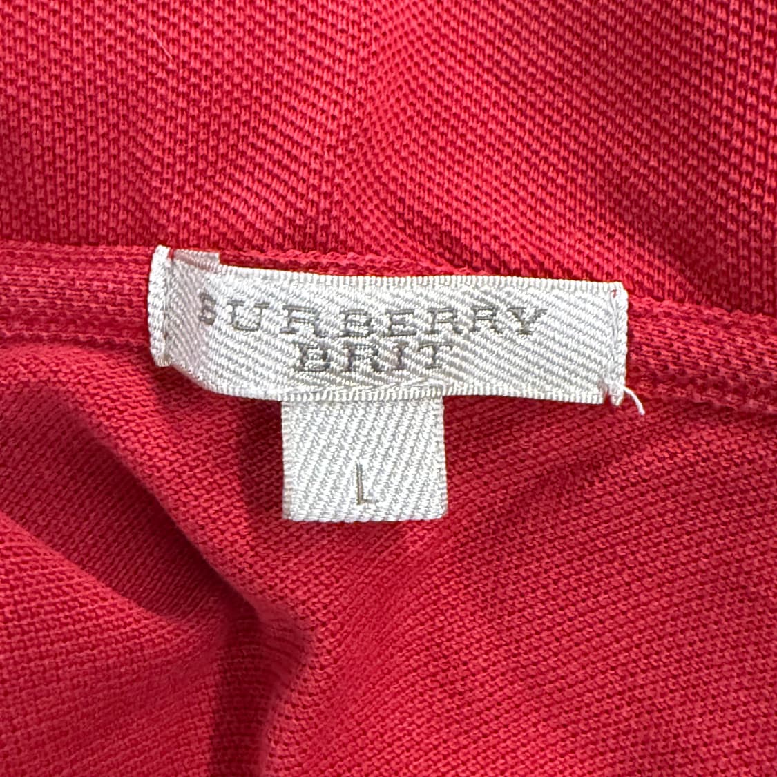 [정품/L] 버버리 브릿 긴팔 카라넥 티셔츠 b10 상품이미지5